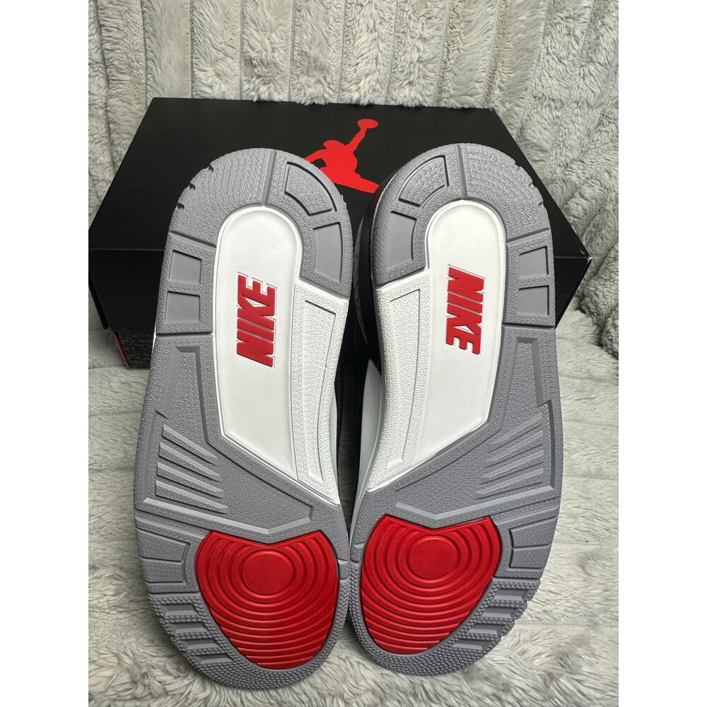 Air Jordan 3 Retro OG Black Cement 2024 Mens 10.5 DN3707-010 New With Box - Picture 5 of 7